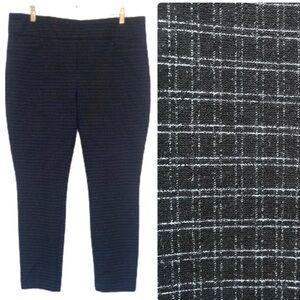 Dark Academia pull on check pants XL